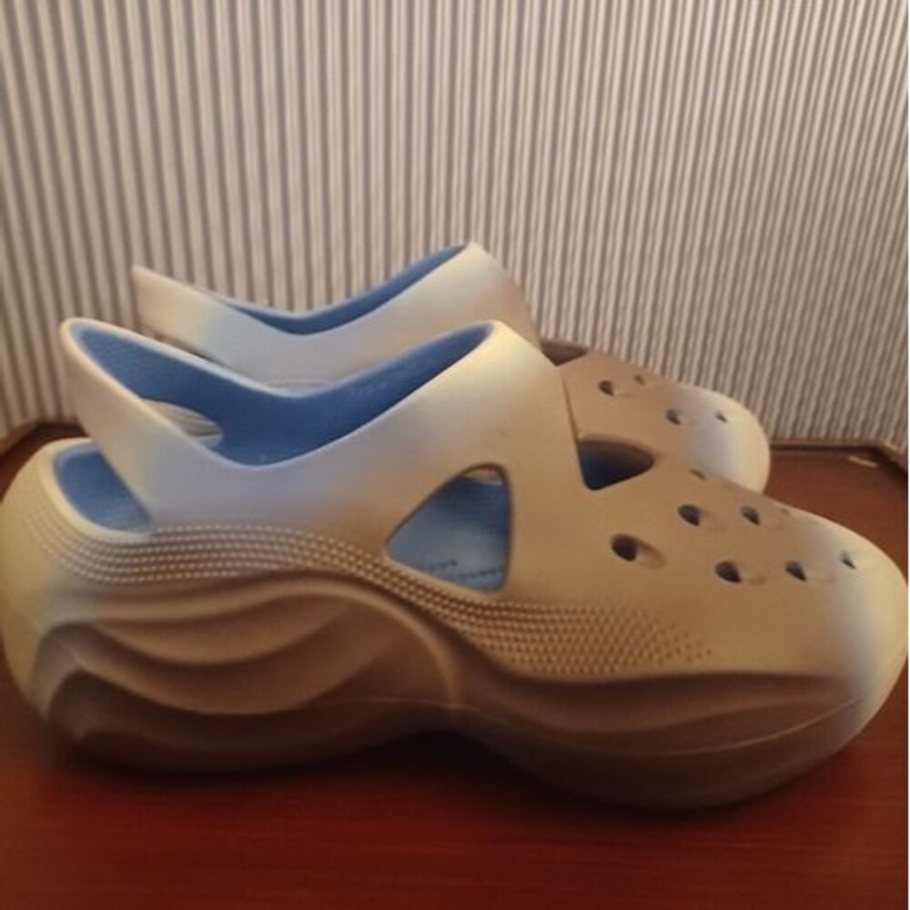 Crocs x Dingyun Zhang Diffuser Clogs Slides Ombre Graph (Men Sz 5 /  Women Sz 7)